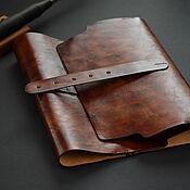 Канцелярские товары handmade. Livemaster - original item Cover books leather. Handmade.