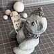 Елочная игрушка Задумчивый Мишка. Игрушка ручной работы. Елочные игрушки. Юля (juli-toys-crimea). Ярмарка Мастеров.  Фото №10