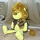 Вязаная игрушка вязаный лев. Амигуруми куклы и игрушки. Рыжий кот (магазин вязаных идей). Ярмарка Мастеров.  Фото №5