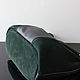 Order Granville Emerald Black, Hobo Leather Bag with Braided Handle. Olga'SLuxuryCreation. Livemaster. . Classic Bag Фото №3