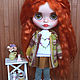 Заказать Кукла Блайз Blythe Doll Custom Ooak. Anastaskot. Ярмарка Мастеров. . Кукла Кастом Фото №3
