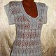 Top. Tunic. White night. Hook. Tunics. In the rhythm of time. Knitting.. My Livemaster. Фото №4