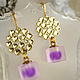 Order Fruit Ice Earrings with Gradient Beads. AfricaForever. Livemaster. . Earrings Фото №3