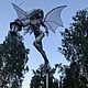 Фигура для сада «Эльф с фонариком». Фигуры садовые. Садовые скульптуры из проволоки Lesovskih. Ярмарка Мастеров.  Фото №5