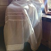 Одежда handmade. Livemaster - original item Petticoat silk long 