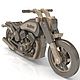 Деревянная игрушка модель мотоцикла Indian Scout Bobber Арт. ДЛ-401, Техника и роботы, Старый Оскол,  Фото №1