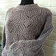 Джемпер вязаный из ангоры. Джемперы. Knitting by Natali. Ярмарка Мастеров.  Фото №6
