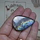 Cabochon Spectrolite 44 X 29,5 X 6. Cabochons. paintsofsummer (paintsofsummer). Online shopping on My Livemaster.  Фото №2