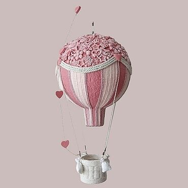 Воздушный шар интерьерный для детской комнаты. . Для дома и интерьера ручной работы - Ярмарка Мастеров Для дома и интерьера ручной работы. Ярмарка Мастеров - ручная работа Воздушный шар интерьерный для детской комнаты. Handmade.