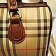 Винтаж: Винтажная сумка Burberry Canvas Nova Check Boston. Сумки винтажные. Chic bags. Ярмарка Мастеров.  Фото №6