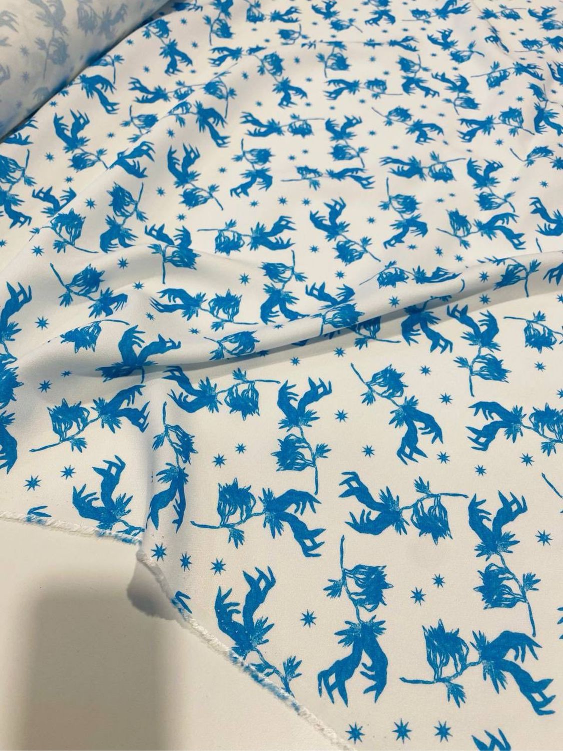 Креповый шелк в стиле Ulyana Sergeenko купить в интернет-магазине ...