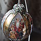Christmas ball,Victorian Santas. Ded Moroz and Snegurochka. Jana Szentes. Online shopping on My Livemaster.  Фото №2