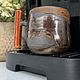 Чашка с деревянной ручкой 400мл. Кружки и чашки. ceramamama. Интернет-магазин Ярмарка Мастеров.  Фото №2