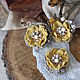 Set of felt brooches-maltok 'Listopad'. Brooches. Katherine Markina (markinaek). Online shopping on My Livemaster.  Фото №2