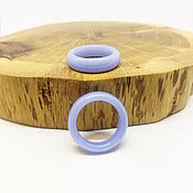 Украшения handmade. Livemaster - original item 17.25 Blue glass Ring Acacia (gsk1725). Handmade.