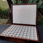 Для дома и интерьера handmade. Livemaster - original item Mineral Storage Box 80 cells. Handmade.