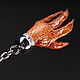 Брелок из лапки крокодила IMA0070UK. Брелок. CrocShop товары из экзотической кожи. Ярмарка Мастеров.  Фото №5