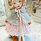 Эльза. Тедди Долл. ShabbyDoll Studio. Ярмарка Мастеров.  Фото №5