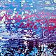 Заказать Картина "Закат над озером" 60х90см. Andrey Visokinsky (art-positive). Ярмарка Мастеров. . Картины Фото №3