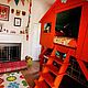 Детская кровать-чердак "Избушка 2". Мебель для детской. Мебель для детской мебели. Интернет-магазин Ярмарка Мастеров.  Фото №2