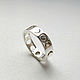 Moon phase ring in silver (K35). Rings. anna-epifanova. Online shopping on My Livemaster.  Фото №2