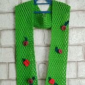 Аксессуары handmade. Livemaster - original item Scarf crochet. Handmade.