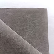 Материалы для творчества handmade. Livemaster - original item Double-sided suede isc. , color gray. Handmade.