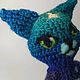 Лунный кот. Игрушка,  связанная крючком. Космическая кошка. Фантастика. Амигуруми куклы и игрушки. NatalyWoolAnimals. Ярмарка Мастеров.  Фото №6