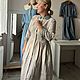 Льняное платье Алоэ. Платья. Simply Wear by Di (Prokhorova Diana). Ярмарка Мастеров.  Фото №5