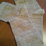 Аксессуары handmade. Livemaster - original item Socks linen with nettles. Handmade.