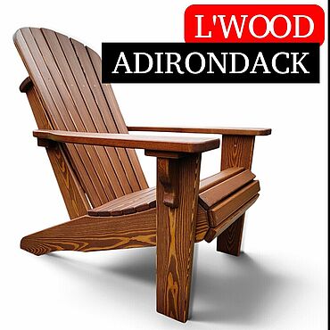 Дача и сад ручной работы. Ярмарка Мастеров - ручная работа Дачное кресло Adirondack HARDWOOD. Handmade.