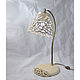 Table lamp Cream openwork, Table lamps, Moscow,  Фото №1