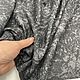 ТРИКОТАЖНОЕ ПОЛОТНО ДЖЕРСИ MAX MARA СЕРЫЙ ХАОС, арт.DT1909023. Ткани. Ткани Италии. Ярмарка Мастеров.  Фото №5