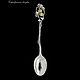 A teaspoon of 'Apple' silver, Spoons, Privolzhsk,  Фото №1
