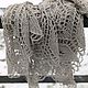 Шаль вязаная из шерсти мериноса бежевая ажурная. Шали. IRINA GRUDKINA Handmade Knitwear. Ярмарка Мастеров.  Фото №12