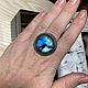 Blue Labradorite ring. Rings. UNIQUE-LIT. My Livemaster. Фото №4