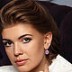 Classic earrings for girls 'Lilac'. Earrings. Tania Dav (Dragon Porter Russia). Online shopping on My Livemaster.  Фото №2