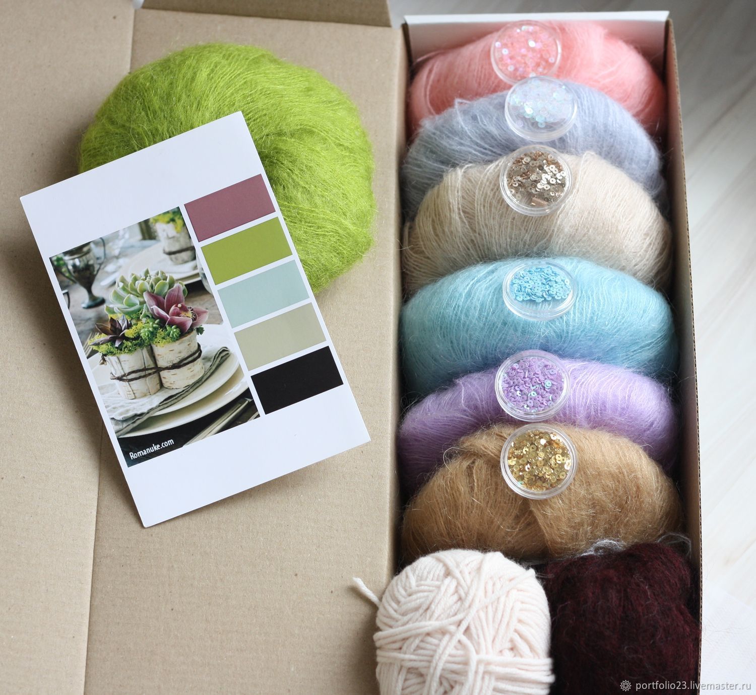 букет из клубков пряжи. вязальные крючки для пряжи. держалка для клубочков. подарок для вязальщицы. набор пряжи для вязания в подарок.