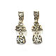 Order 1.90 ct Gold earrings 585 PR with diamonds buy. luxuryclub. Livemaster. . Earrings Фото №3