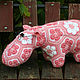 Order The Hippo Alex. IRINA GRUDKINA Handmade Knitwear. Livemaster. . Stuffed Toys Фото №3