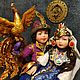 Иван-царевич на Волке, коллекционная ватная игрушка. Мини фигурки и статуэтки. Елена (emeldolls). Интернет-магазин Ярмарка Мастеров.  Фото №2