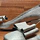 Серебряны женские туфли из натуральной кожи, Женские туфли на заказ. Туфли. Михаил Демкин. Ярмарка Мастеров.  Фото №5