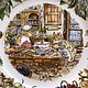 Заказать Винтаж: Тарелка «2000» по мотивам «Brambly Hedge» от ROYAL DOULTON. Vintage My Story (Ирина). Ярмарка Мастеров. . Тарелки винтажные Фото №3
