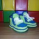 Order booties for a boy. . BOOTS. TATIANA163. Livemaster. . Babys bootees Фото №3
