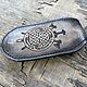 Слеппер боевая монетница Щит и Меч из натуральной кожи. Монетницы. Iron Arm Leatherworks (Екатерина). Ярмарка Мастеров.  Фото №4