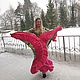 Цыганский костюм "Зелёный" с розовой оборкой. Костюмы. Евгения (Devi-Dance). Ярмарка Мастеров.  Фото №4