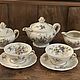 Винтаж: Антикварный чайный сервиз для завтрака Royal Limoges, Франция. Сервизы винтажные. Brocante chez Alla. Ярмарка Мастеров.  Фото №13