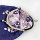 Order Wallet Soft violet. Art Stitch by Juli Milokumova. Livemaster. . Wallets Фото №3