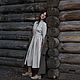 Ivory wool dress, romantic warm dress for winter with puffy skirt. Dresses. Discreet Charm. My Livemaster. Фото №5