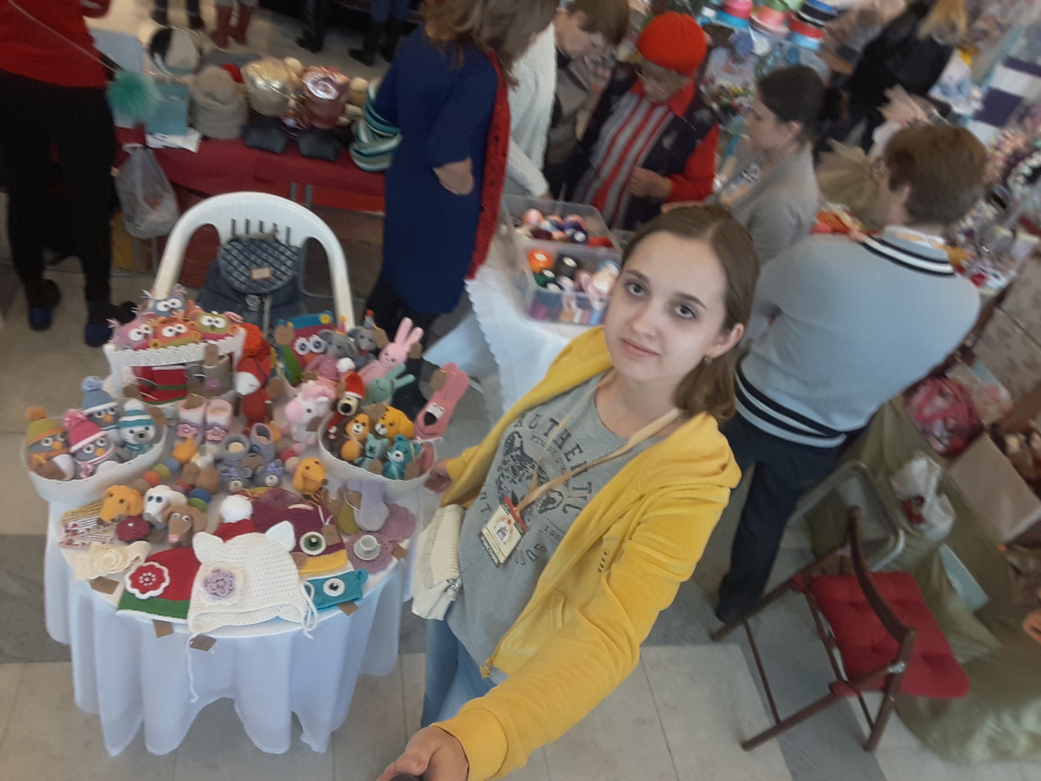 Участвовала в выставке рукоделия в г.Самара